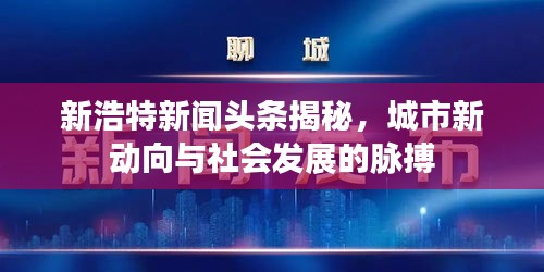 新浩特新闻头条揭秘，城市新动向与社会发展的脉搏