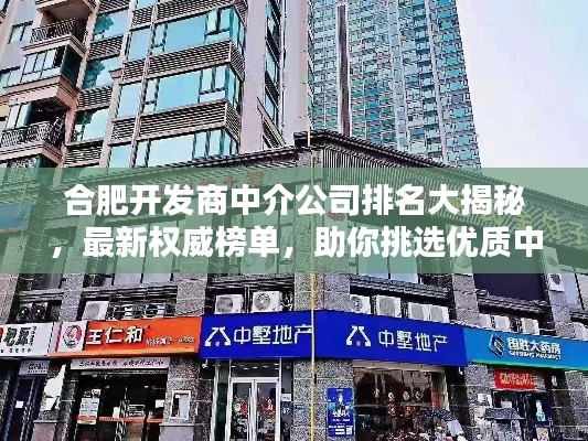 合肥开发商中介公司排名大揭秘，最新权威榜单，助你挑选优质中介！