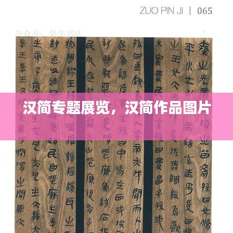 汉简专题展览，汉简作品图片 