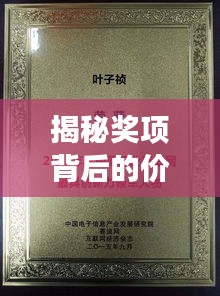 揭秘奖项背后的价值，明星获奖背后的故事与意义探讨