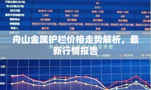 舟山金属护栏价格走势解析，最新行情报告