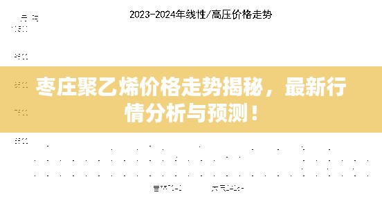 枣庄聚乙烯价格走势揭秘，最新行情分析与预测！