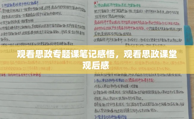 观看思政专题课笔记感悟，观看思政课堂观后感 