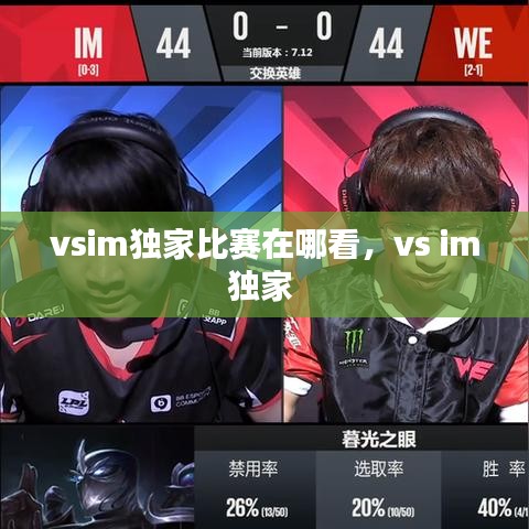 vsim独家比赛在哪看，vs im独家 